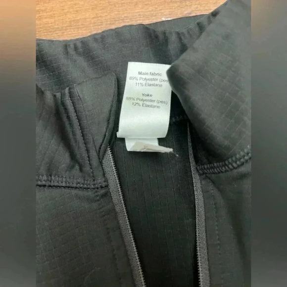 Wedze Stratermic Quarter Zip Black Gray Decathlon Size S Base Layer Ski Board - Picture 4 of 15